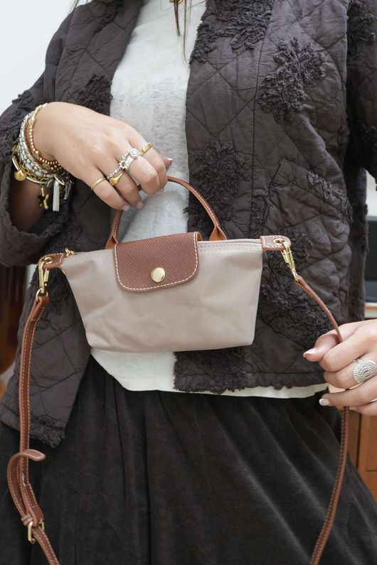 Bon Voyage Travel Phone Bag Mocha 